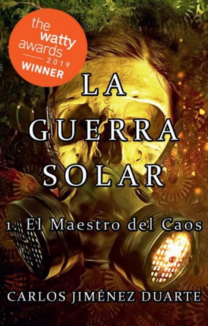 Portada de La Guerra Solar 1: El Maestro del Caos